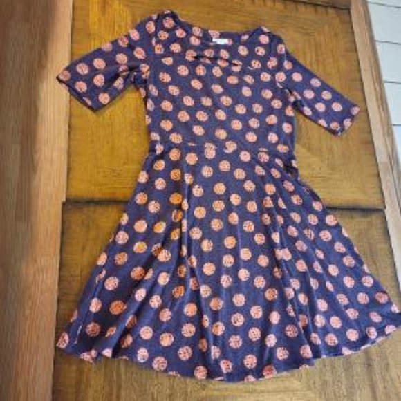 Xhilaration Purple & Peach Swing Dress - Picture 1 of 13